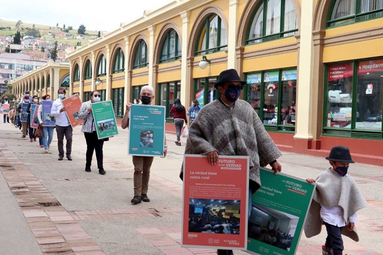 &lsquo;La verdad tiene rostro rural&rsquo;, una muestra art&iacute;stica sobre el impacto del conflicto armado en el centro de Colombia