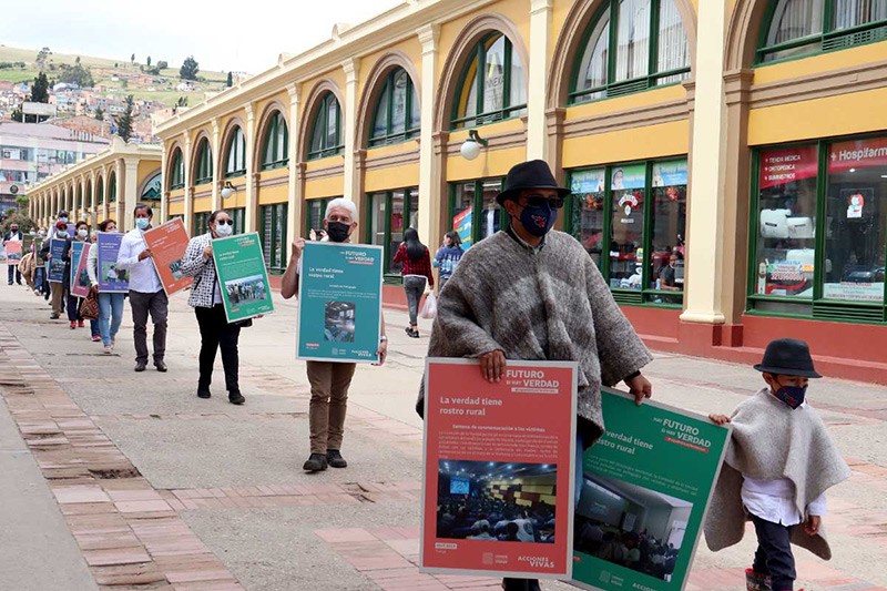 &lsquo;La verdad tiene rostro rural&rsquo;, una muestra art&iacute;stica sobre el impacto del conflicto armado en el centro de Colombia