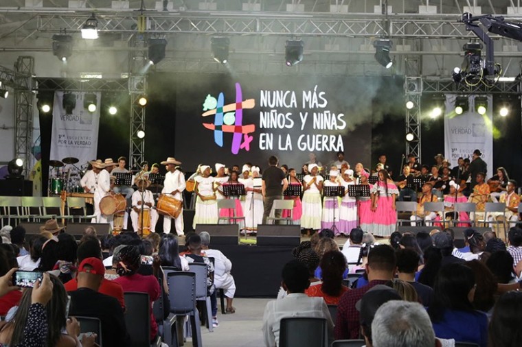 Nunca m&aacute;s ni&ntilde;os y ni&ntilde;as en la guerra