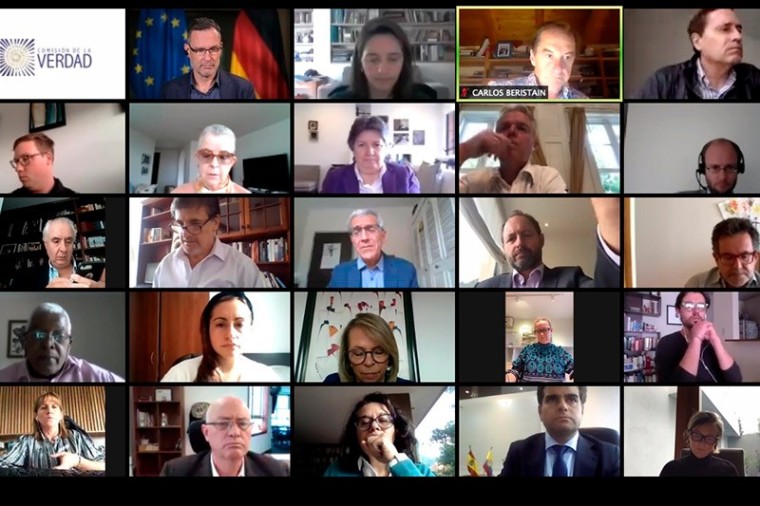 La Comisi&oacute;n de la Verdad mostr&oacute; sus avances a la comunidad internacional