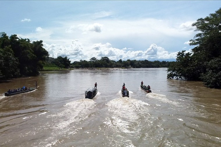 Un recorrido para recabar la verdad de la ribera del r&iacute;o Arauca