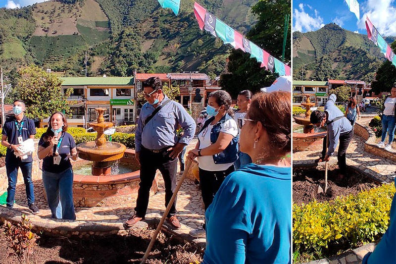 Siembra de &aacute;rbol por la paz y la reconciliaci&oacute;n en Caicedo