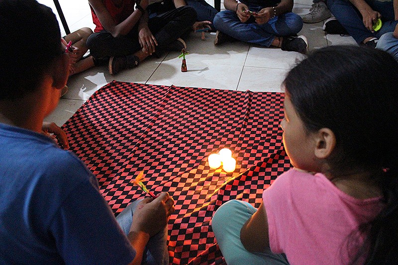 Ni&ntilde;os, ni&ntilde;as y adolescentes tejen la verdad en el Magdalena Medio