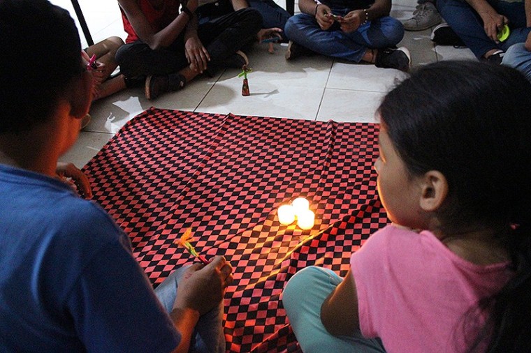 Ni&ntilde;os, ni&ntilde;as y adolescentes tejen la verdad en el Magdalena Medio